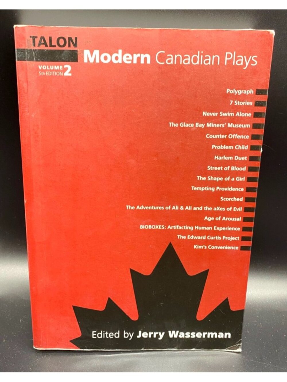 Modern Canadian Plays Volume 2 5th Edition by Jerry Wasserman (Paperback, Talon)